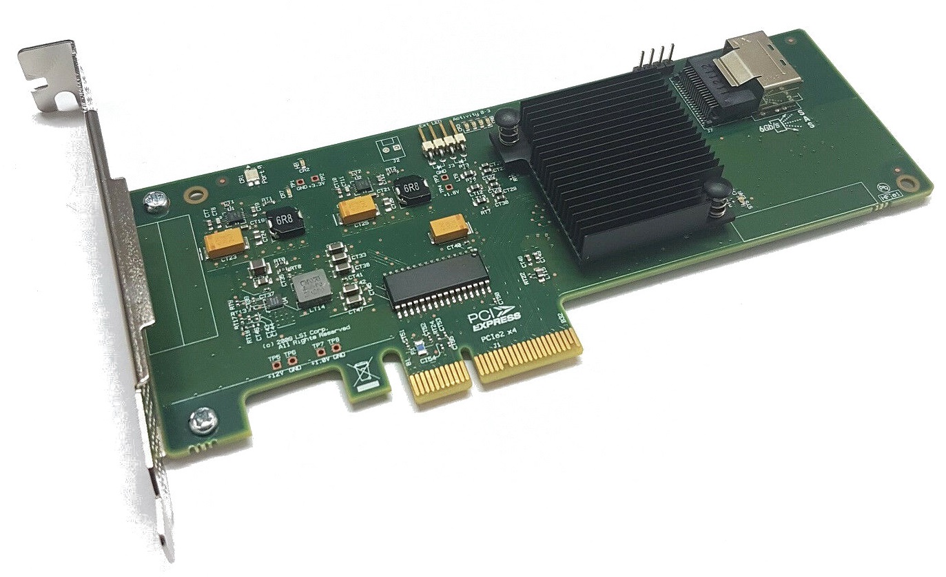 LSI 9211-4i HBA bulk, intern SAS 6Gb/s, PCIe 2.0 x4 (LSI00190)