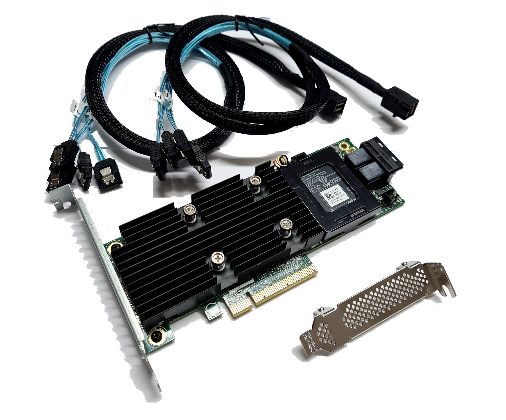 Dell Perc H730 SATA / SAS RAID Controller 1GB 12Gbps inkl 2xmSAS zu 4xSATA Kabel 9361-8i