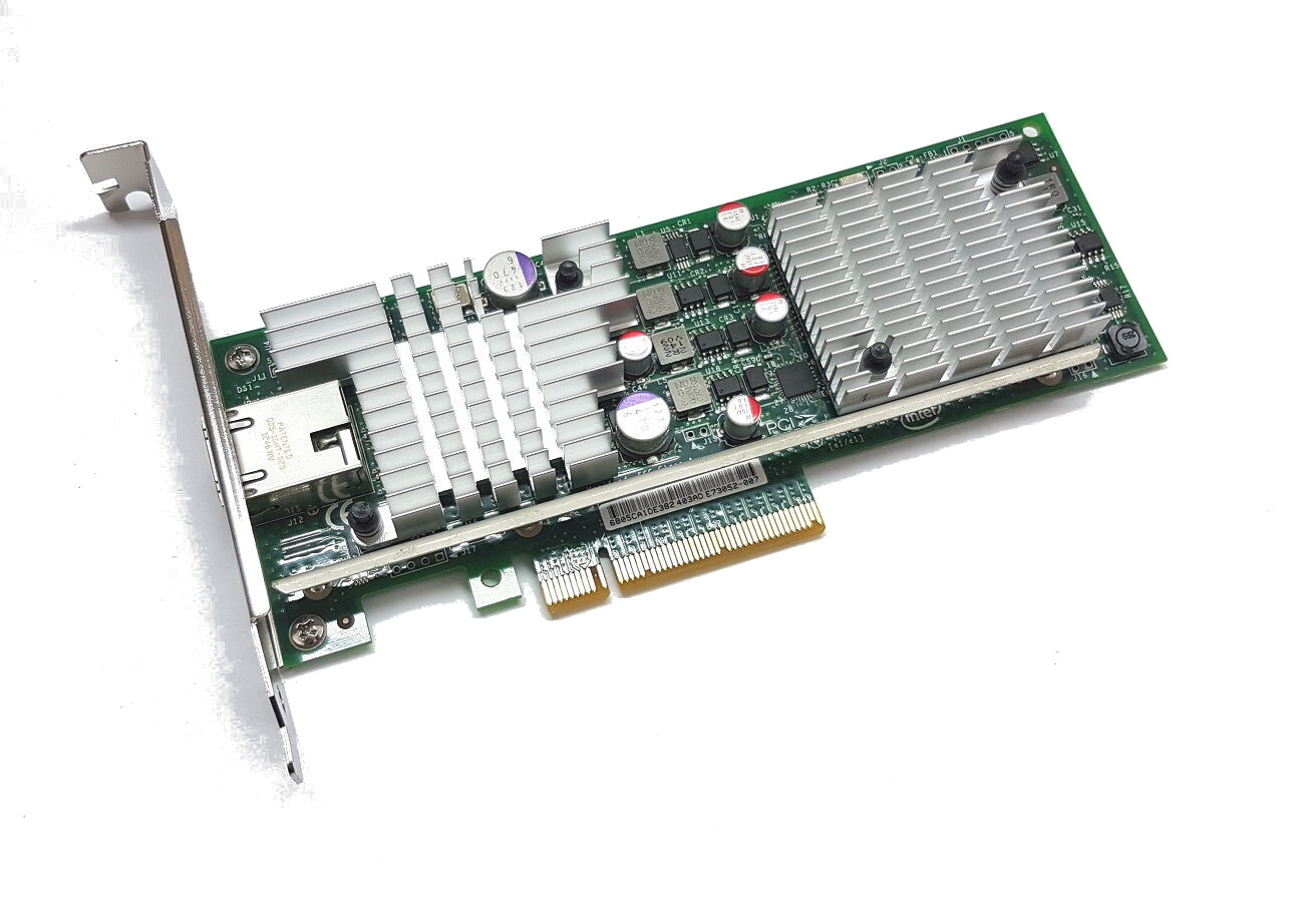 Intel AT2 E10G41AT2 10Gbe 10Gigabit Server Adapter NIC PCIe x8 2 RJ45