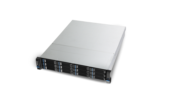 2HE Chenbro RM24512 Low Profile Rack Server Gehäuse inkl 12G mSAS / 550W redundant 80+ Gold