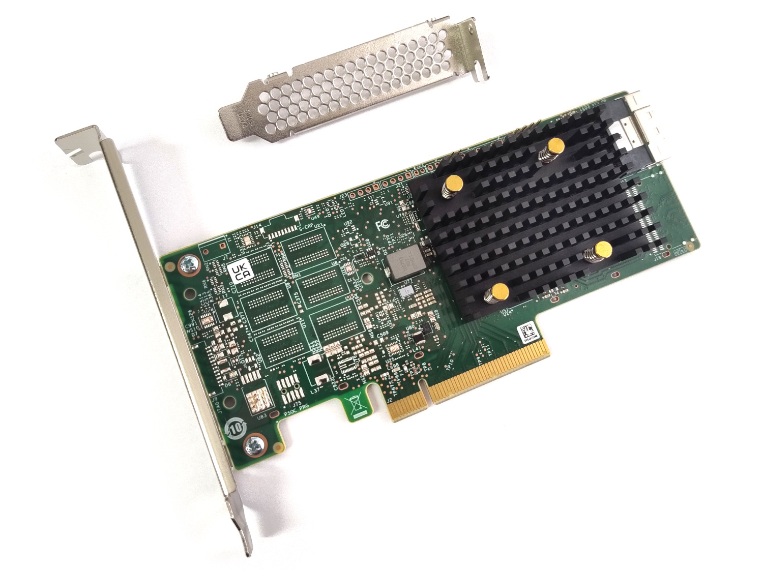 Broadcom LSI 9500-8i Tri-Mode HBA Controller 12Gbps SATA SAS PCIe 4.0 x8 Avago IT-Mode