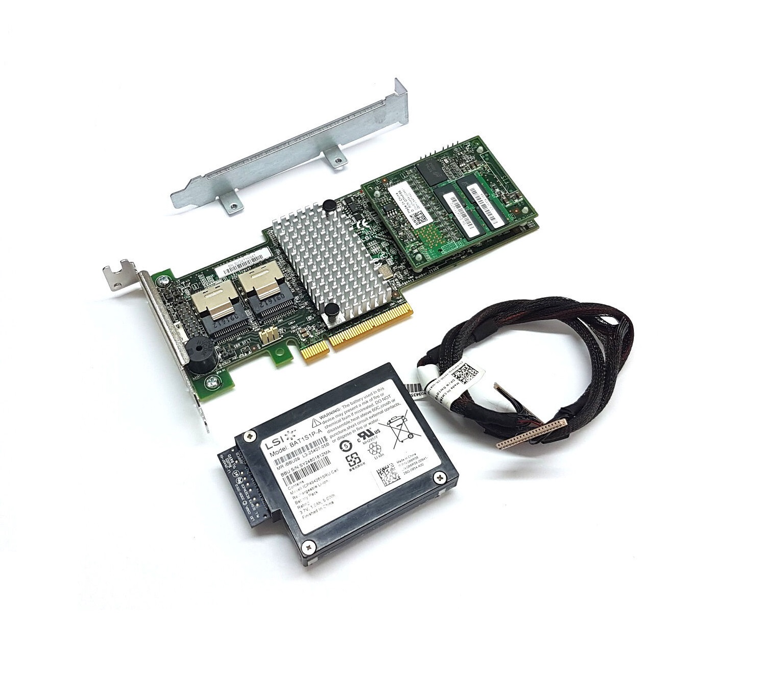 Avago LSI Megaraid SAS 9265-8i SATA / SAS 1GB Controller RAID 5 6G PCIe x8 BBU09